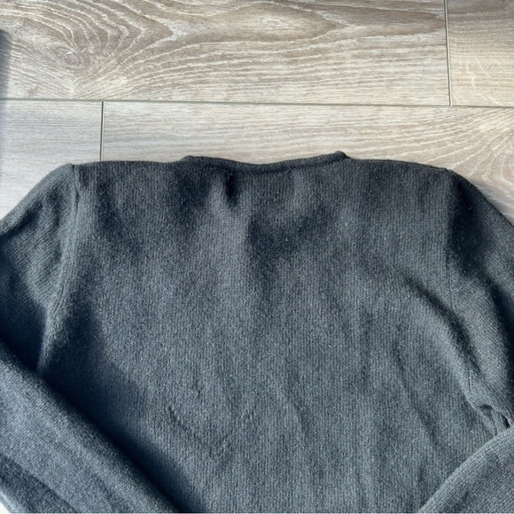 Vintage Tamra Black  Wool Angora Blend Beaded Sweater - Picture 15 of 15